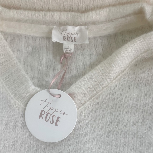 Hippie Rose Winter White loungewear set size small - Picture 7 of 8